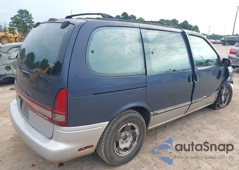 1996 Mercury Villager из США, поврежденный, VIN 4M2DV11W8TDJ16839